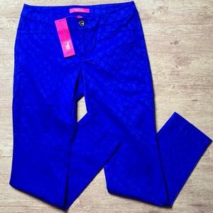Lilly Pulitzer Blue Skinny Pants